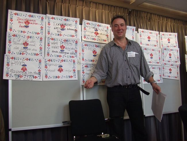 Josquin als dagvoorzitter. PMO 15 jaar. http://www.josquinconsultancy.com/